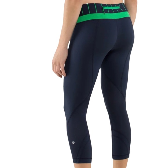 Lululemon Crop Leggings. Size 6 - Picture 2 of 9
